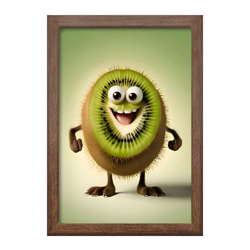 تابلو خندالو طرح کیوی بامزه کد F7504