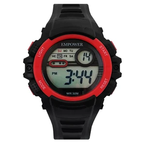 ساعت مچی دیجیتال بچگانه امپاور مدل اسپرت ضدآب استخری چراغدار کد 1404