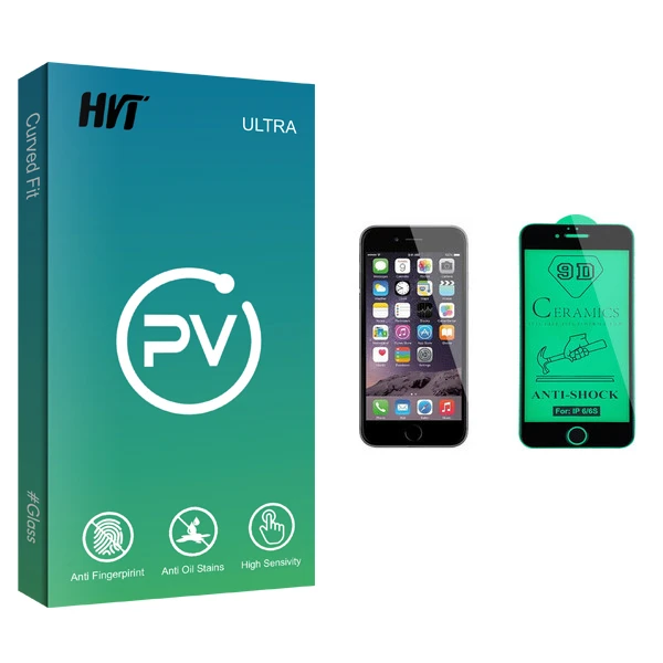 محافظ صفحه نمایش سرامیکی اچ وی تی مدل PV glass مناسب برای گوشی موبایل اپل iPhone 6