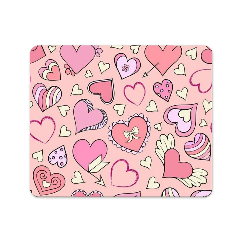 ماوس پد پاد آفرین طرح قلب کد 471 سایز 19*24 سانتی متر