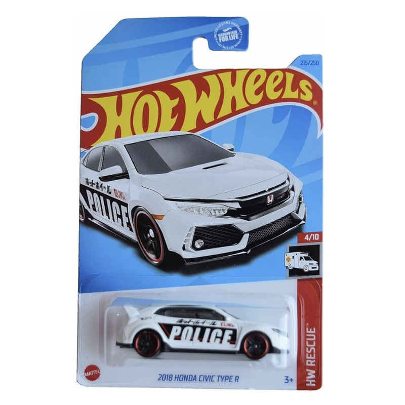 ماکت ماشین هات ویلز مدل هوندا سیویک type r