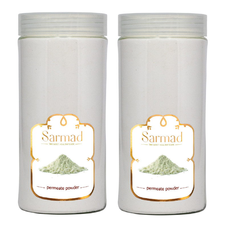 پودر آب پنیر ممتاز سرمد - 400 گرم بسته دو عددی