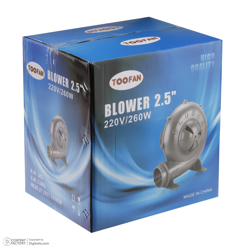 دستگاه دمنده برقی طوفان مدل TF25WS260