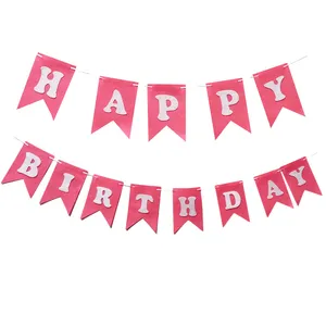 ریسه تولد مدل پرچم هپی برس دی