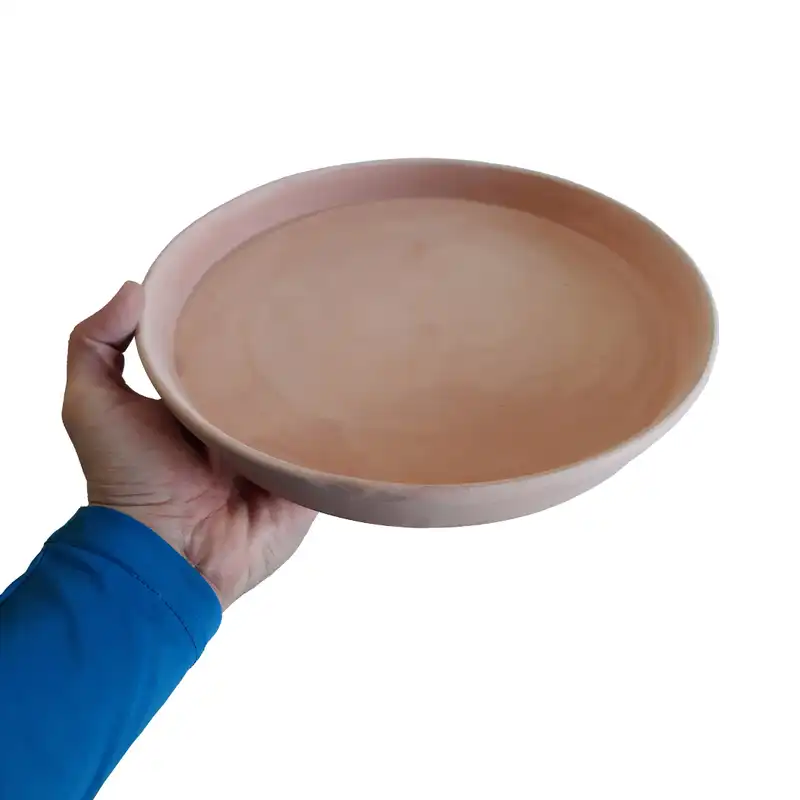 سینی سفالی خام کد 6