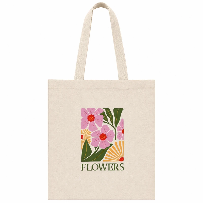 ساک دستی مدل Flowers