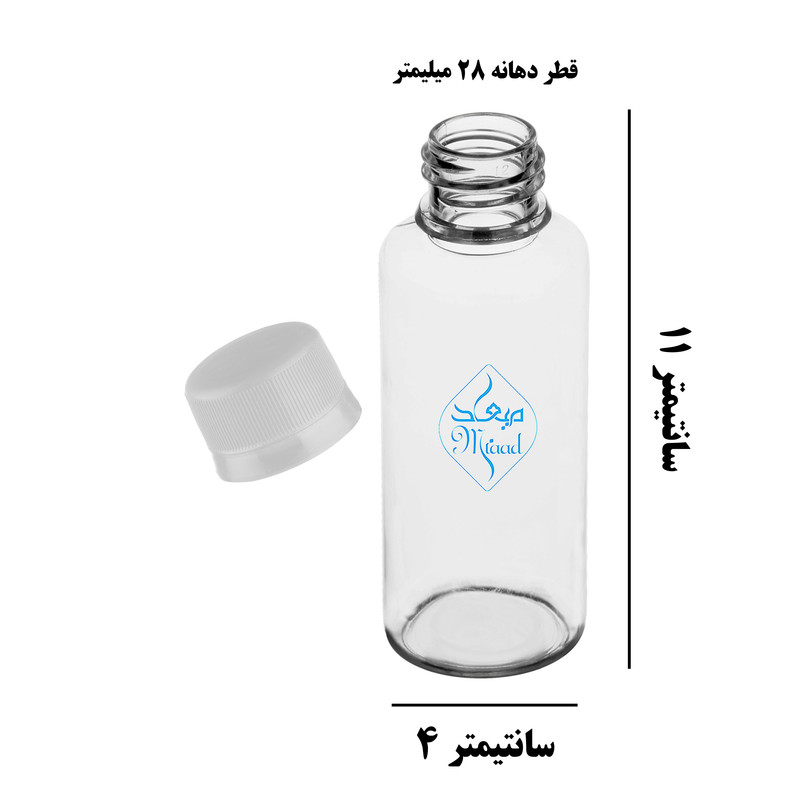 بطری پلاستیکی میعاد کد 100-28 مجموعه 30 عددی