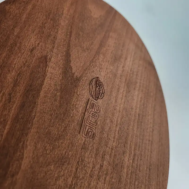 ظرف سرو چوبی گردوچ مدل  قایقی کد DK - 5000