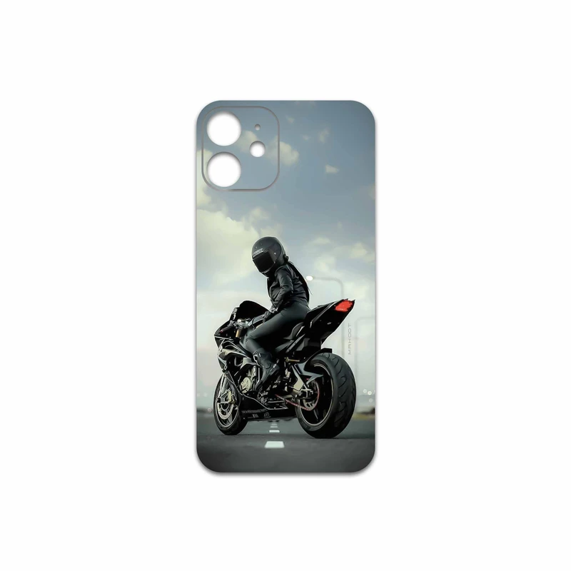برچسب پوششی ماهوت مدل Motorcycling مناسب برای گوشی موبایل اپل iPhone 12 mini
