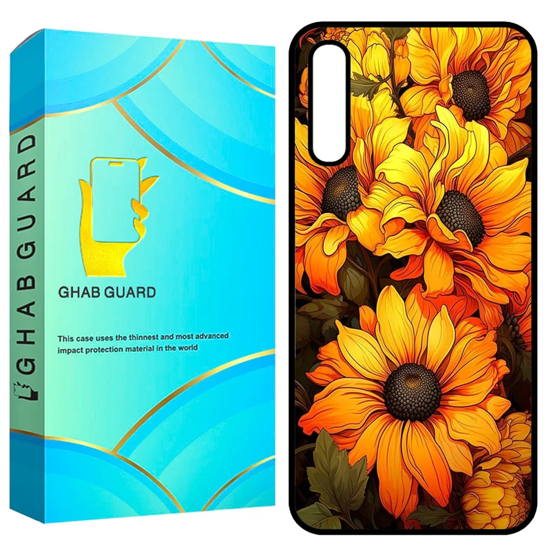 کاور قاب گارد طرح آفتاب گردان مدل GCHPA50 مناسب برای گوشی موبایل سامسونگ Galaxy A50 / A50s / A30s 