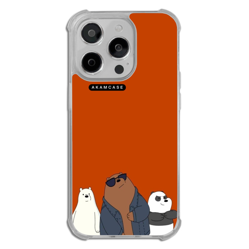 کاور آکام مدل AMCWTA14PRO-BARE BEAR1 مناسب برای گوشی موبایل اپل iPhone 14 Pro
