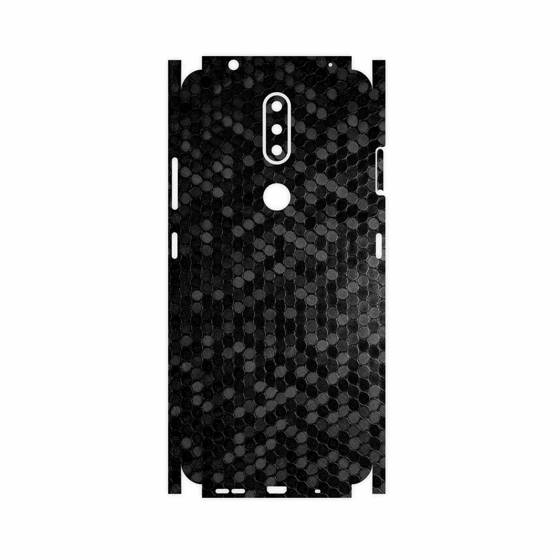 برچسب پوششی ماهوت مدل Honey-Comb-Circle-FullSkin مناسب برای گوشی موبایل نوکیا 2.4