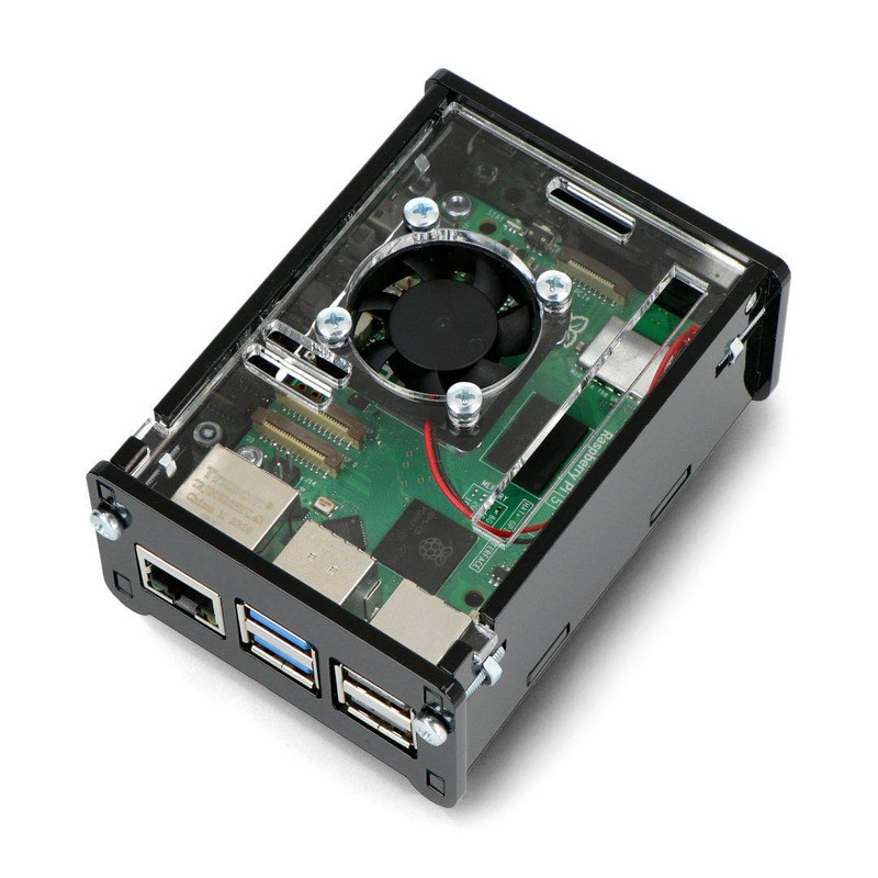 قاب برد رزبری پای مدل Case Pi 5