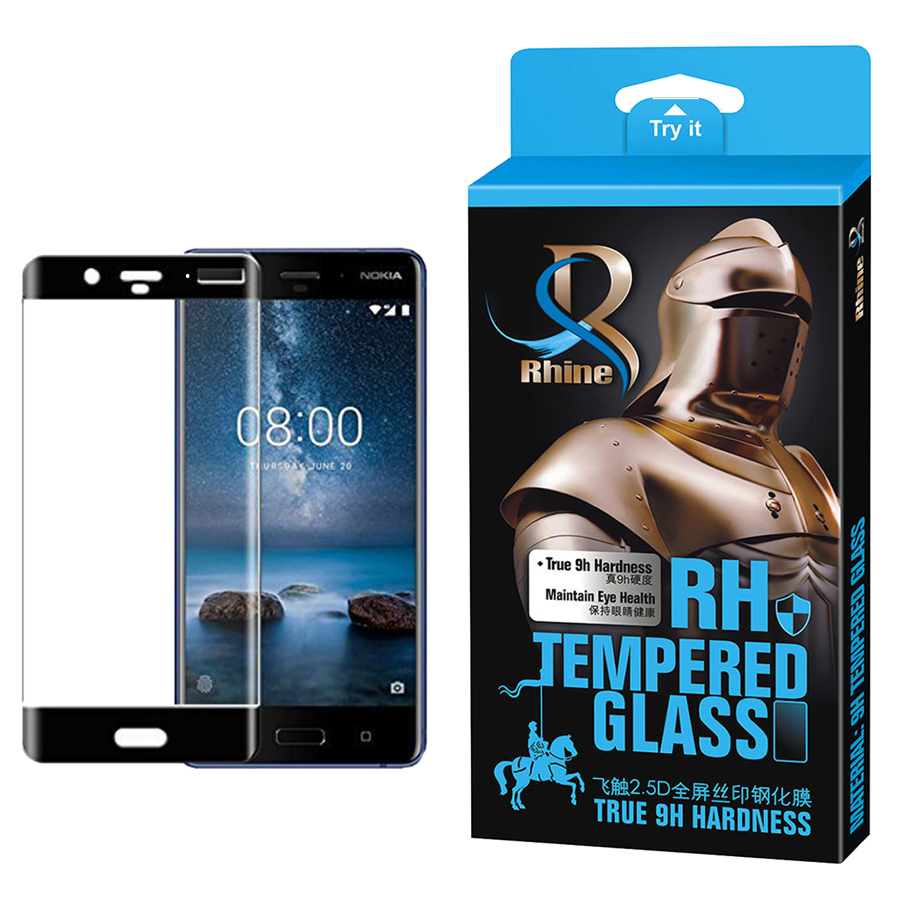 خرید                     محافظ صفحه نمایش راین مدل R_9 مناسب برای گوشی موبایل نوکیا 8