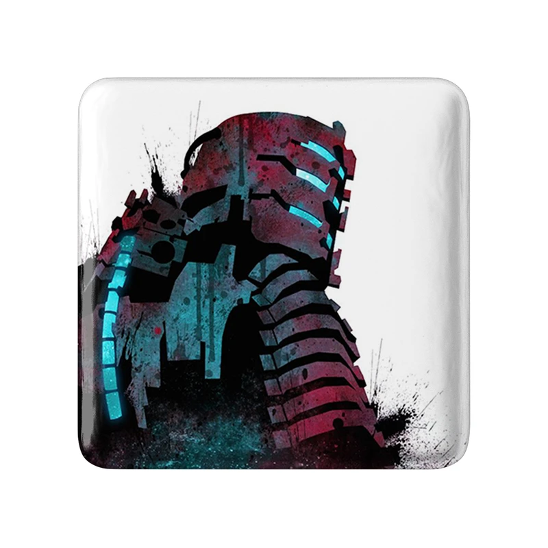 مگنت خندالو طرح بازی دد اسپیس (Dead Space) مدل مربعی کد 35060