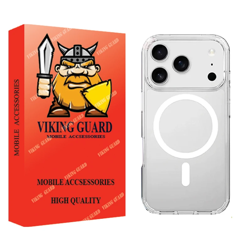کاور وایکینگ قاب مدل مگ سیف مناسب برای گوشی موبایل اپل iPhone 17 Pro Max