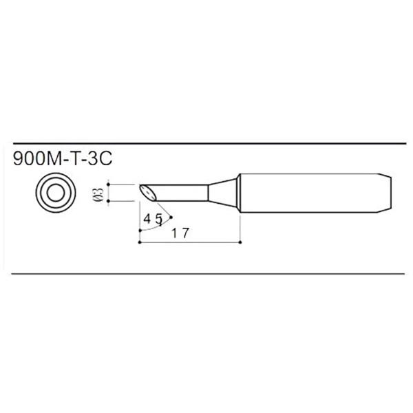 نوک هویه مدل 7mm-S3