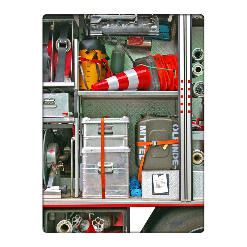 تخته شاسی طرح ماشین آتش نشانی کد 3865904 سایز A4