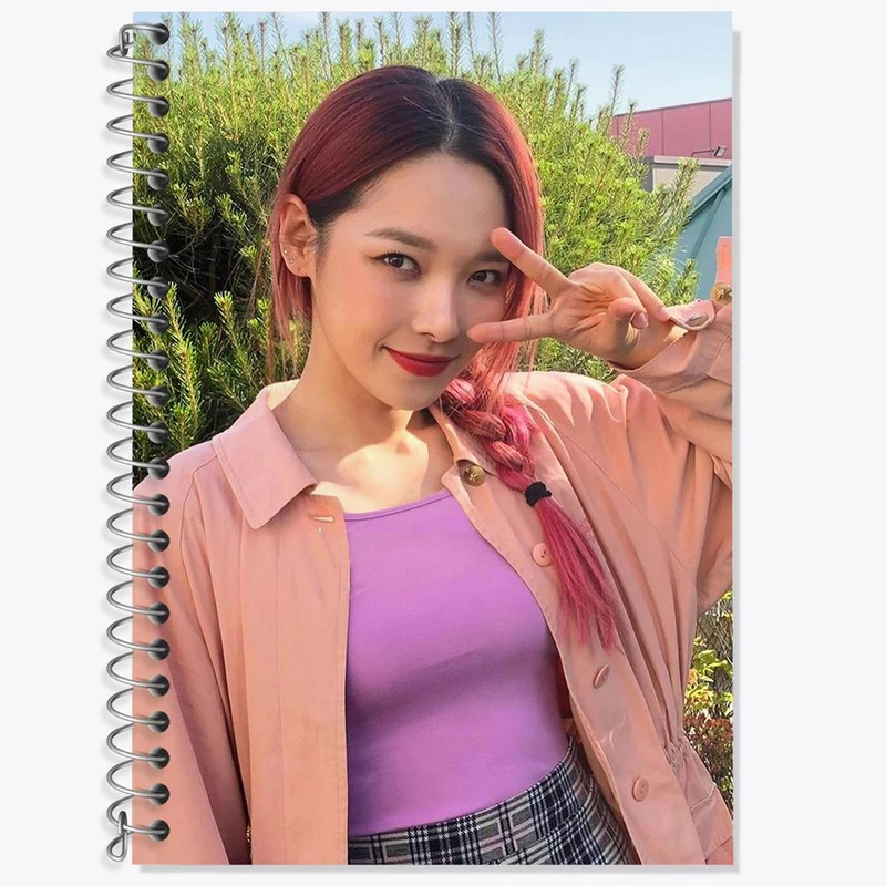 دفتر زبان 50 برگ خندالو مدل دو خط طرح سومین گروه کارد KARD کد 12408