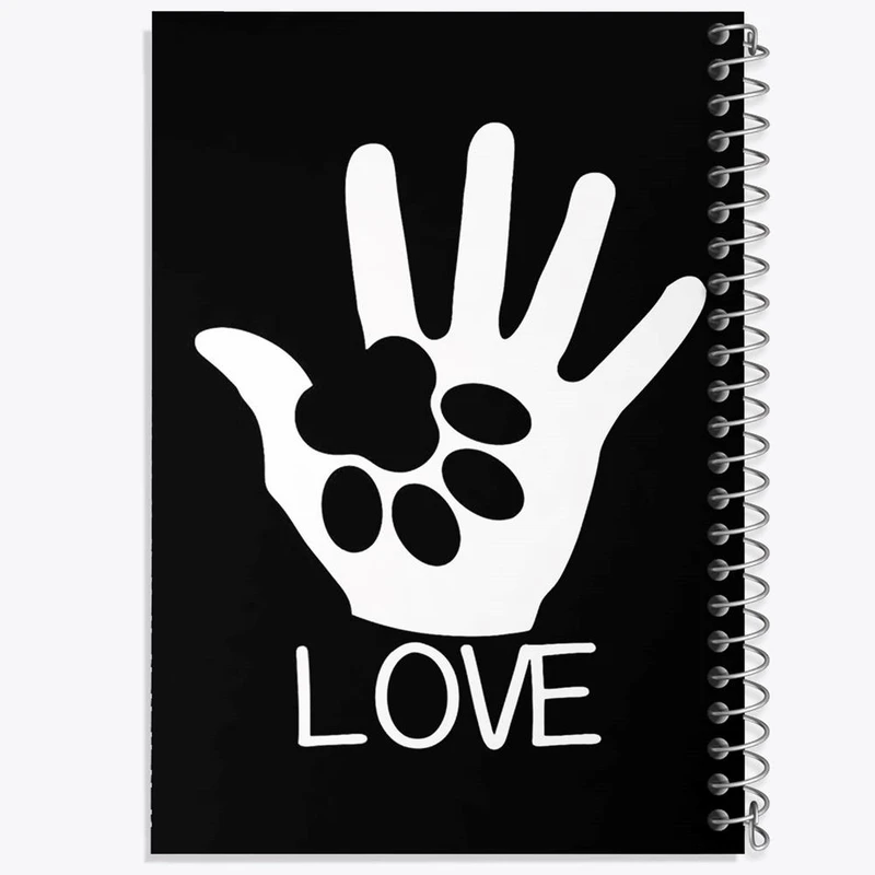 دفتر مشق 50 برگ خندالو مدل حمایت از حیوانات کد 27346