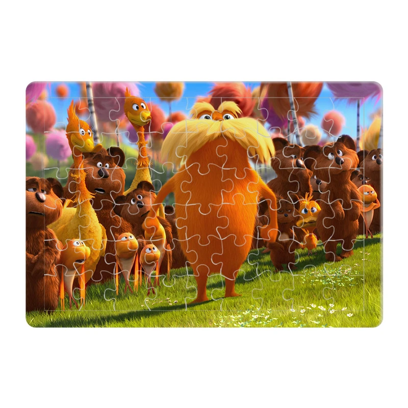 پازل 54 تکه هومرو مدل PL661 طرح انیمیشن لوراکس