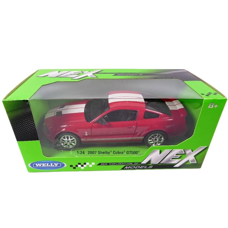 ماکت ماشین ولی مدل MUSTANG SHELBY COBRA 2007 GT500