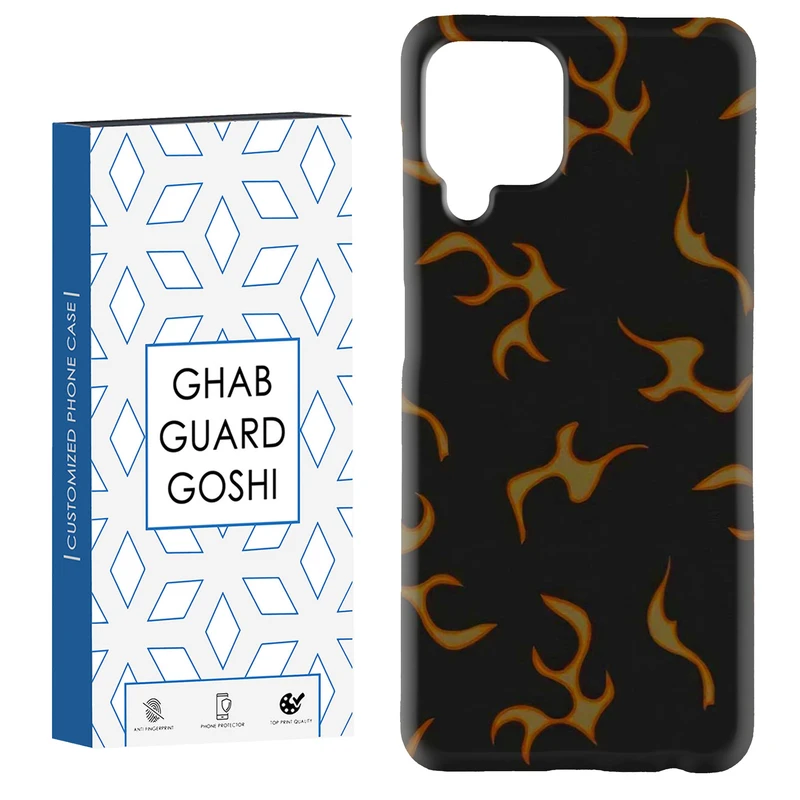 کاور قاب گارد گوشی طرح اتیش کد Dimo-936 مناسب برای گوشی موبایل سامسونگ Galaxy A12 / Galaxy M12