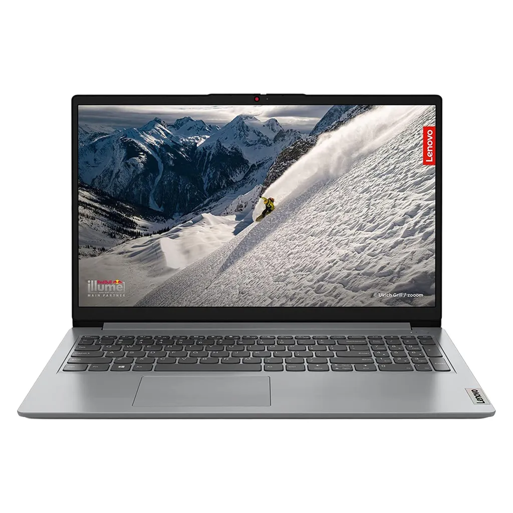 لپ‌تاپ لنوو مدل Ideapad 1 با پردازنده Celeron-N4020، رم DDR4 4GB با فرکانس 2400MHz، حافظه SSD با ظرفیت 256GB، نمایشگر 15.6 اینچ TN با وضوح HD، بدون سیستم عامل