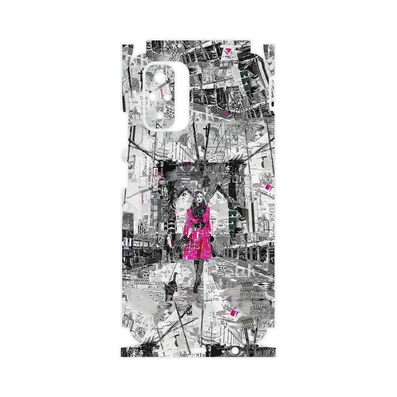 برچسب پوششی ماهوت مدل Collage of Catwalk Bridge-FullSkin مناسب برای گوشی موبایل شیائومی Redmi Note 10s