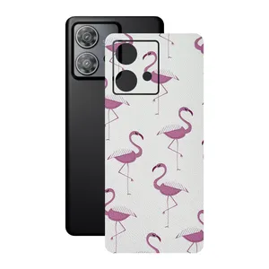 Remax cover sticker Leth model Flamingo design suitable for Motorola Edge 40 Neo mobile phone