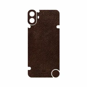 MAHOOT Dark-Brown-Leather Cover Sticker for Nothing CMF Phone 1