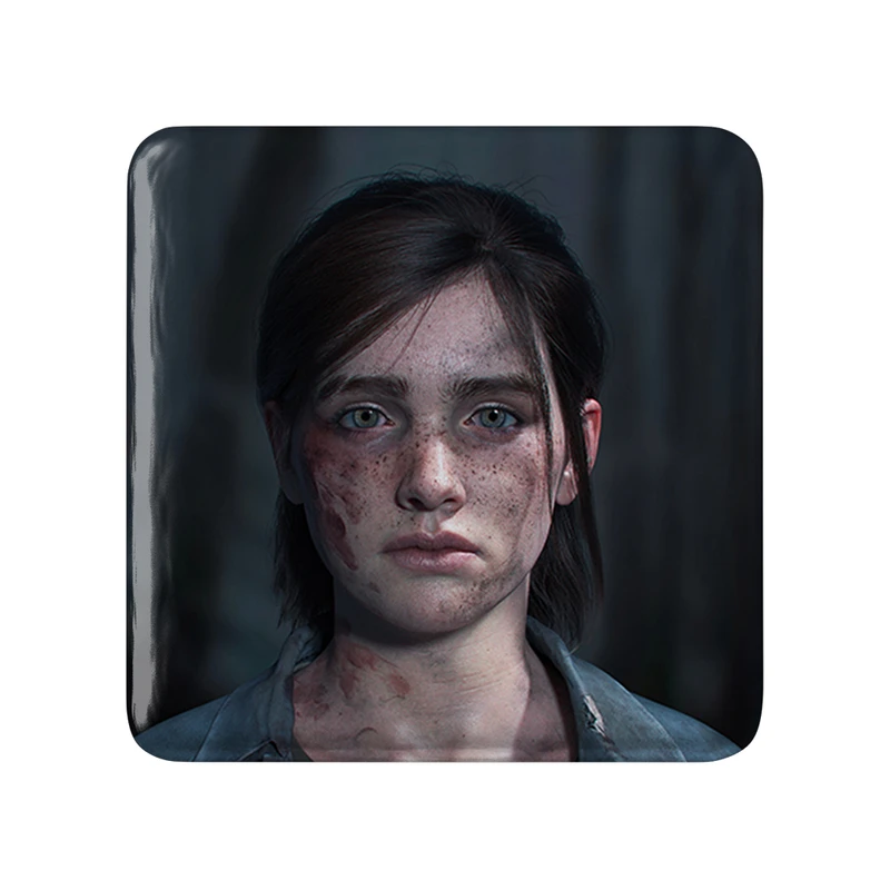 پیکسل خندالو طرح بازی آخرین بازمانده از ما (The Last Of Us) مدل مربعی کد 31711