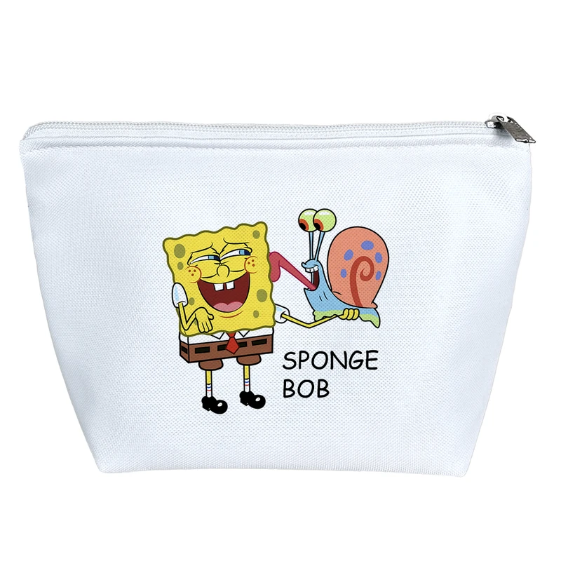 کیف لوازم آرایش دخترانه خندالو مدل باب اسفنجی و گری کد 2256