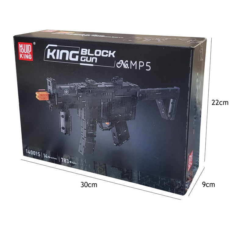 ساختنی 783 تکه مولد کینگ مدل KING BLOCK GUN کد 14001s