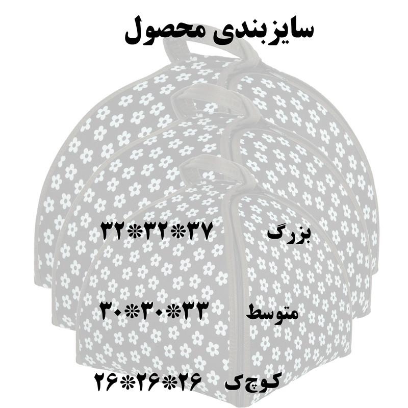 کاور حمل قابلمه مدل ir130 مجموعه 3 عددی