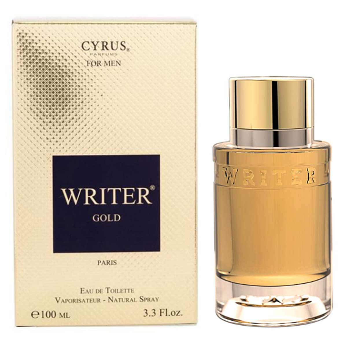 ادو تویلت مردانه ایو د سیستل مدل WRITER GOLD حجم 100 میلی لیتر