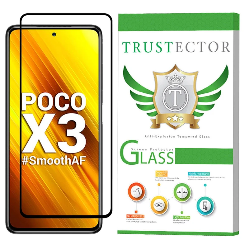 محافظ صفحه نمایش سرامیکی تراستکتور مدل CRM مناسب برای گوشی موبایل شیائومی Poco X3