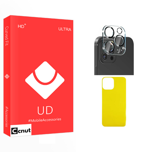 محافظ پشت گوشی کوکونات مدل UD Ultra FLL مناسب برای گوشی موبایل اپل iPhone 13 ProMax  به همراه محافظ لنز دوربین