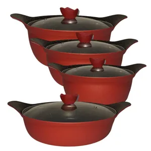 سرویس قابلمه گرانیتی 8 پارچه پارتینگ مدل p120