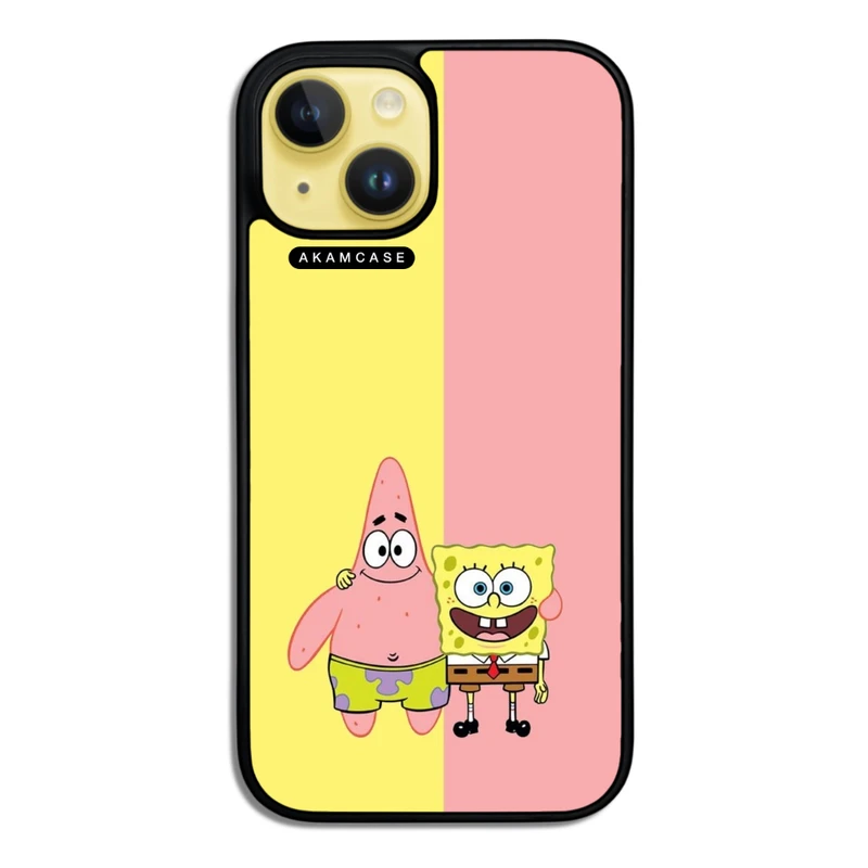 کاور آکام مدل AMC-WA15-SPONGE BOB6 مناسب برای گوشی موبایل اپل iPhone 15