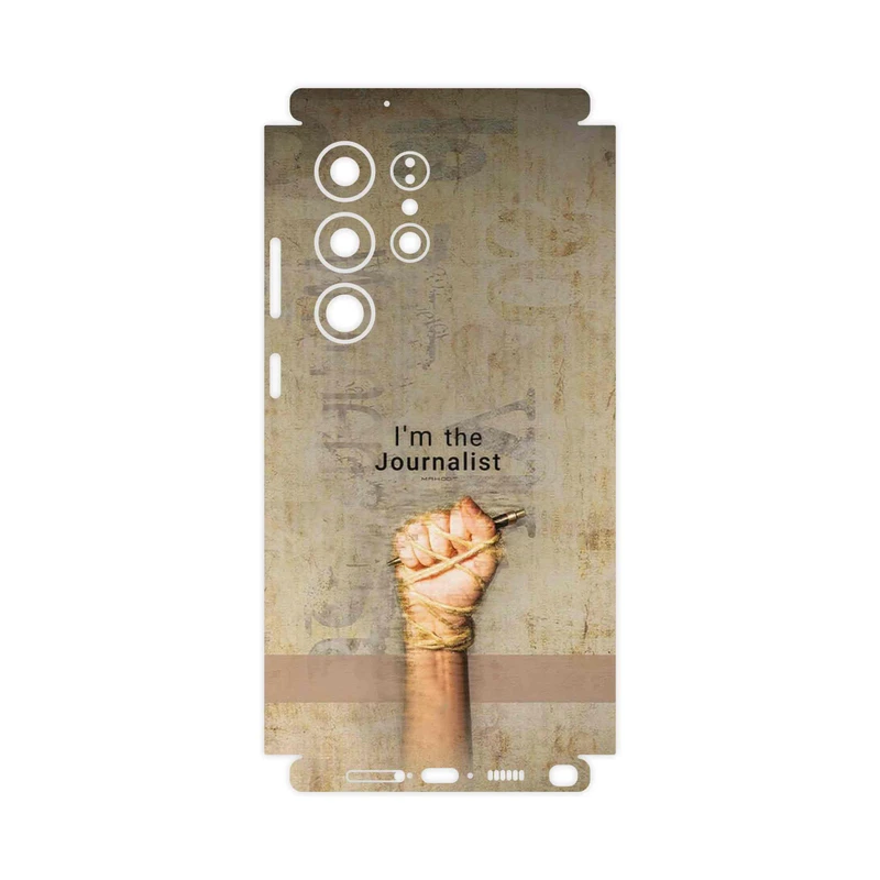 برچسب پوششی ماهوت مدل Journalist-FullSkin مناسب برای گوشی موبایل سامسونگ Galaxy S23 Ultra