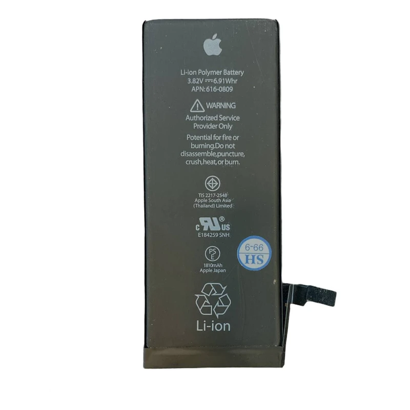 باتری موبایل مدل APN:616-0809 ظرفیت 1810 میلی آمپر ساعت مناسب برای گوشی موبایل اپل iphone 6 