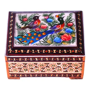جعبه خواهرات خاتم کاری مدل SA03