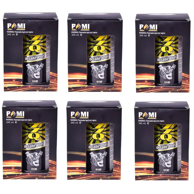 اکتان بوستر خودرو اکتان پلاس مدل Q77 حجم 345 میلی لیتر بسته 6 عددی