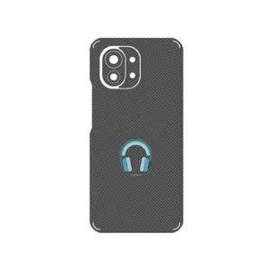 MAHOOT Minimal Headphone Icon Cover Sticker for Xiaomi Mi 11 5G