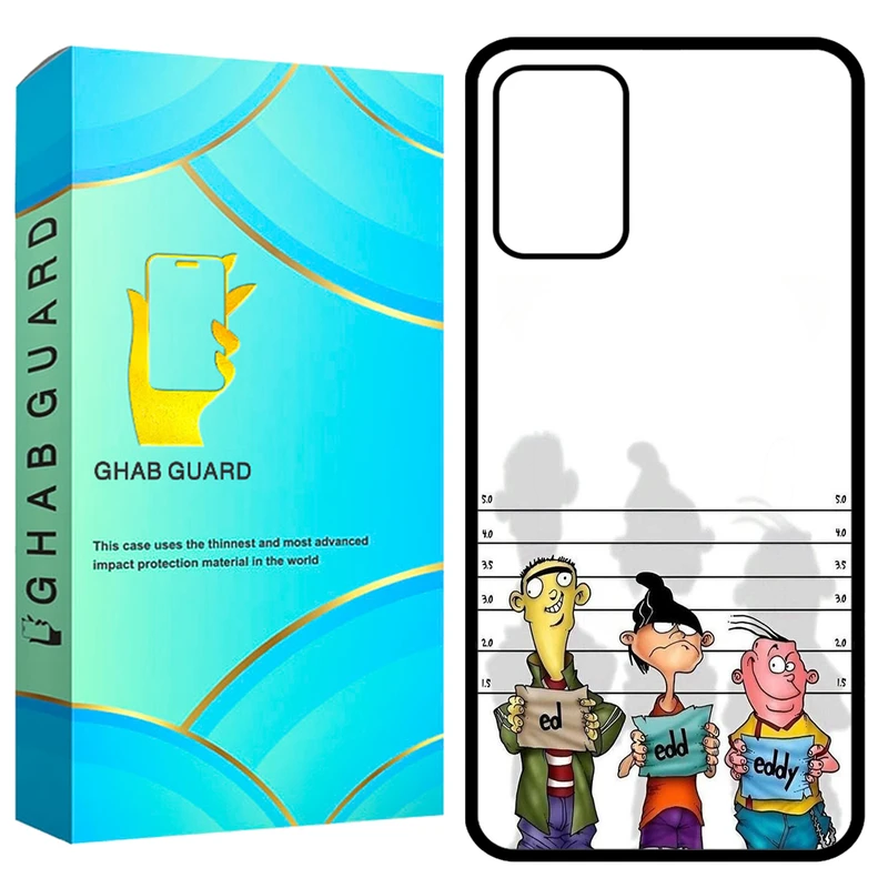 کاور قاب گارد طرح سه متهم ادی مدل GCHPA324 مناسب برای گوشی موبایل سامسونگ Galaxy A32 4G 
