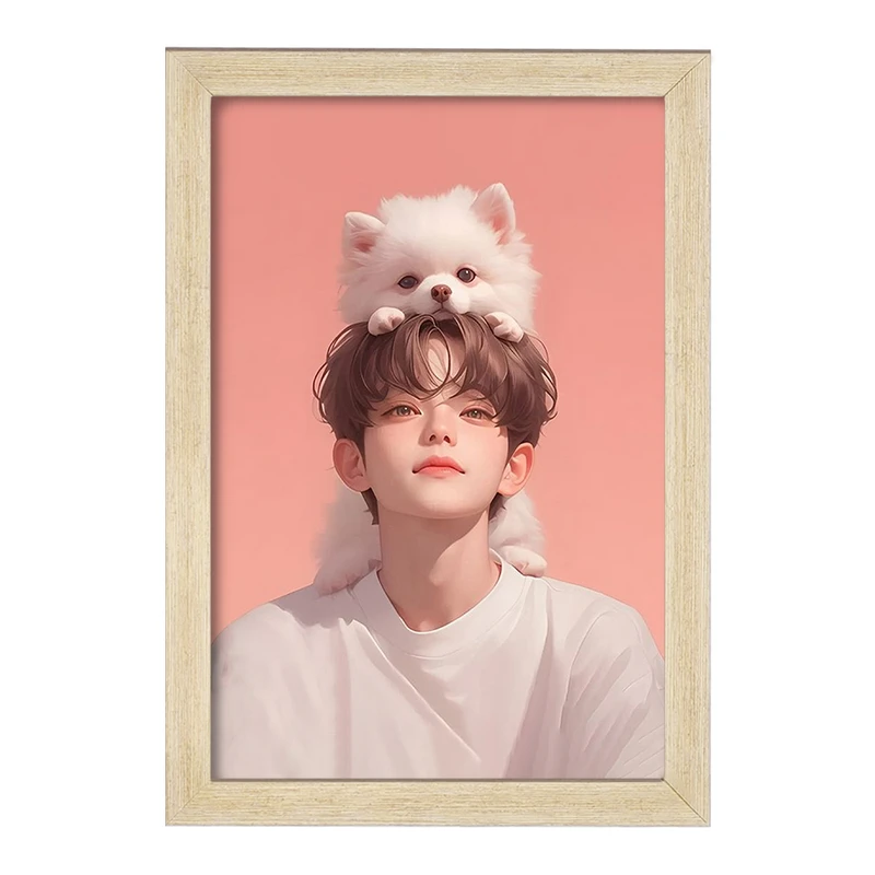 تابلو خندالو مدل پسر انیمه ای کد F2930