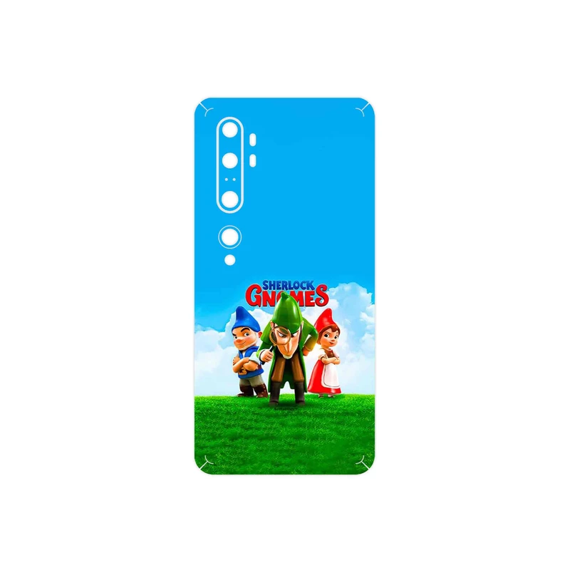 برچسب پوششی ماهوت مدل Sherlock Gnomes مناسب برای گوشی موبایل شیائومی Mi Note 10
