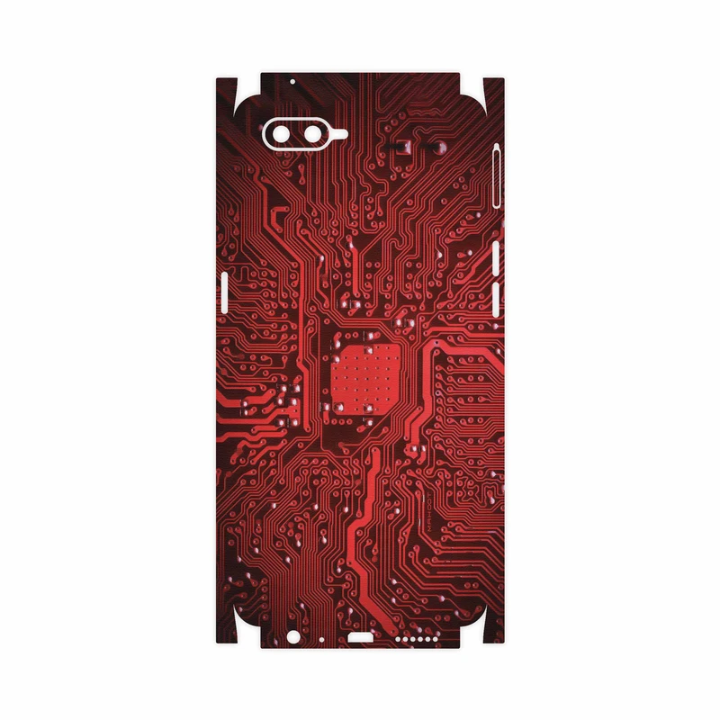 برچسب پوششی ماهوت مدل Red Printed Circuit Board-FullSkin مناسب برای گوشی موبایل اپو K1