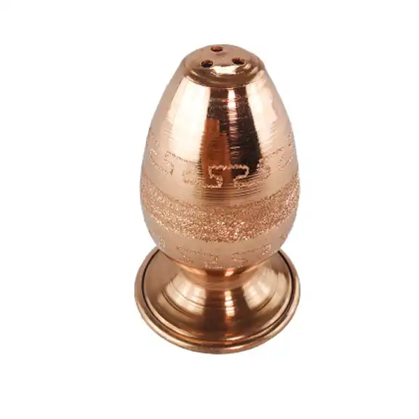 نمکدان مسی مدل تخم مرغی پرداز کد ZH272